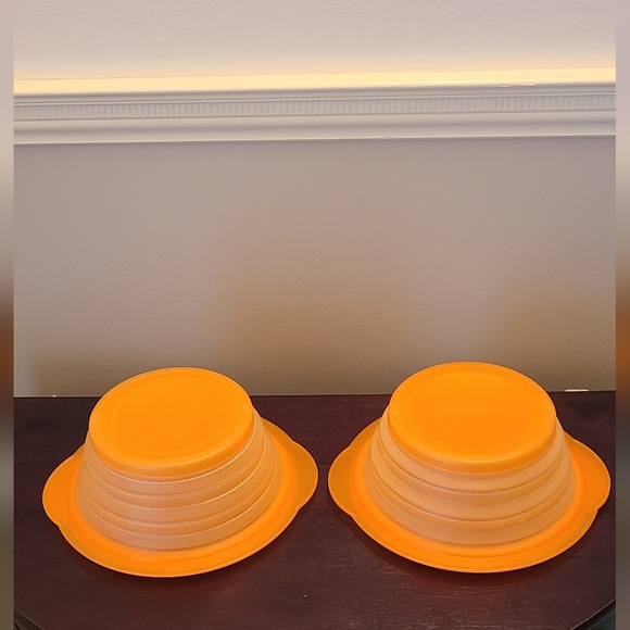 2 Tupperware 5453A Flat Out bowl - Picture 2 of 9